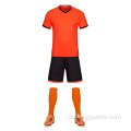 Nieuw model unisex voetbal jersey set op maat